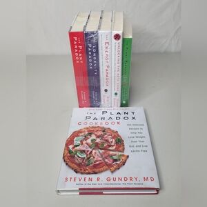 The Plant Paradox Cookbook & 4 Books by Steven R Gundry MD Keto Diet Lectin Free
